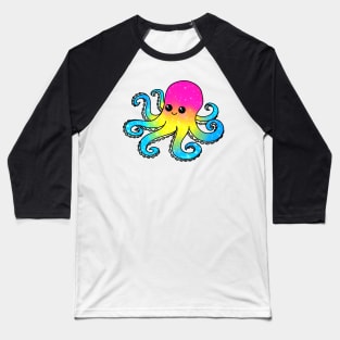 Pan Octopus Baseball T-Shirt